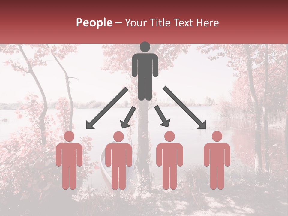 City Tall Shape PowerPoint Template