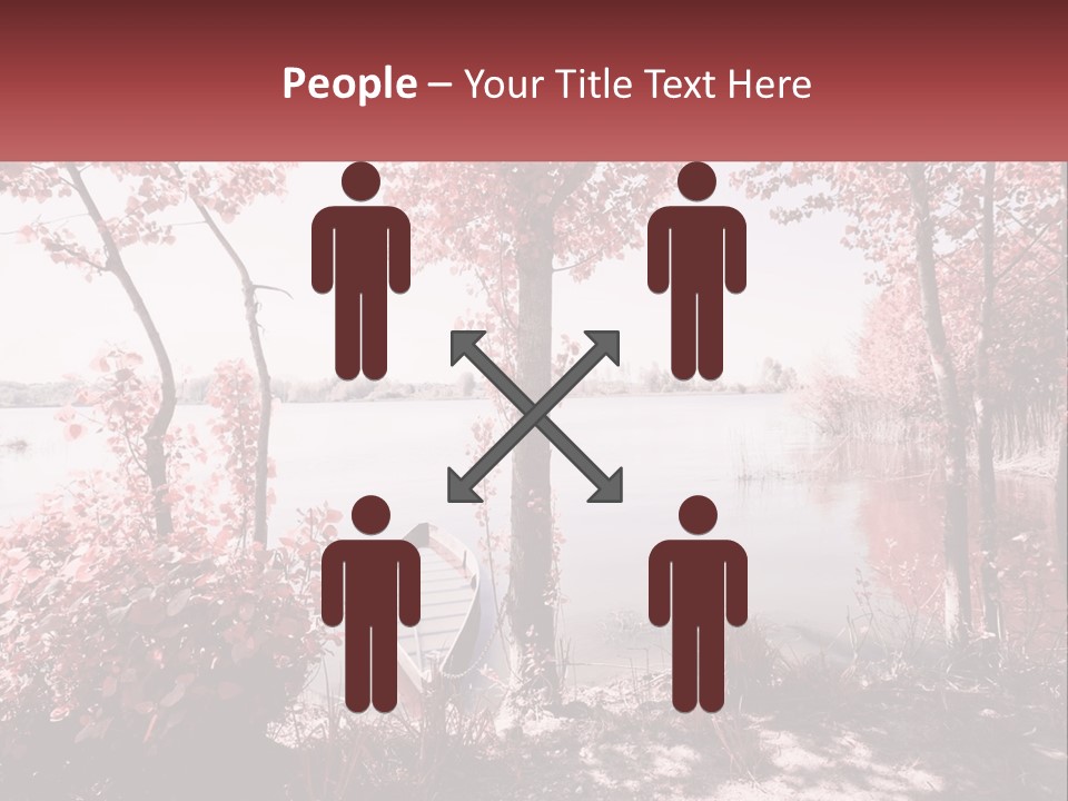 City Tall Shape PowerPoint Template