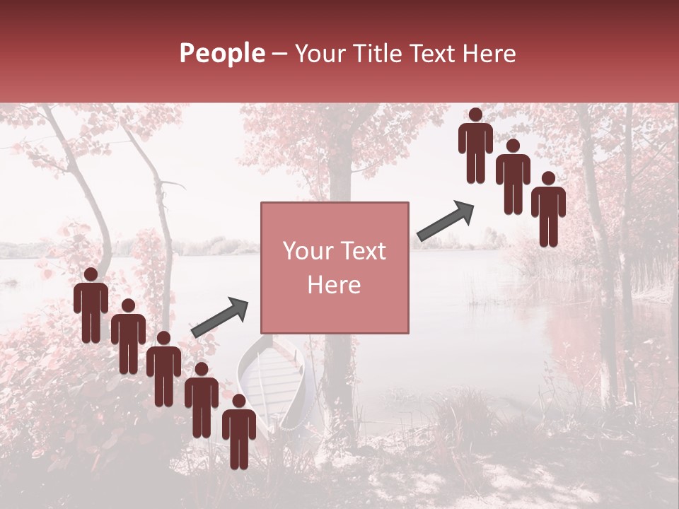 City Tall Shape PowerPoint Template