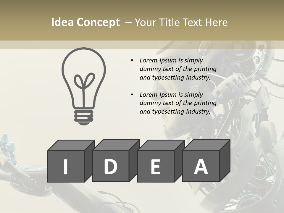 View Architect World PowerPoint Template