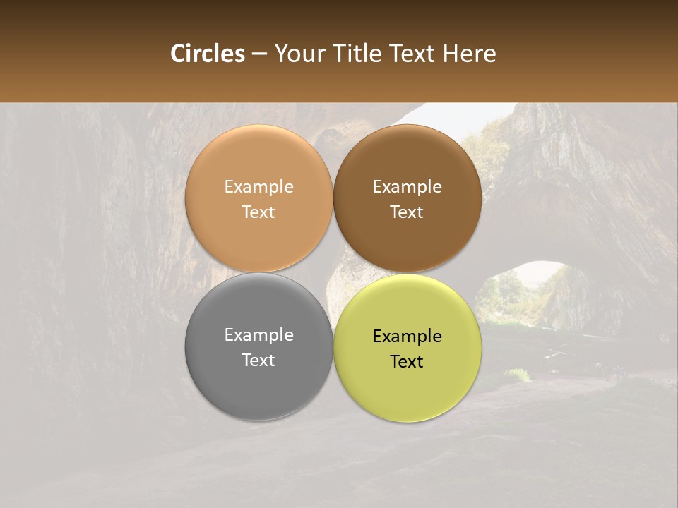 Cityscape High Town PowerPoint Template