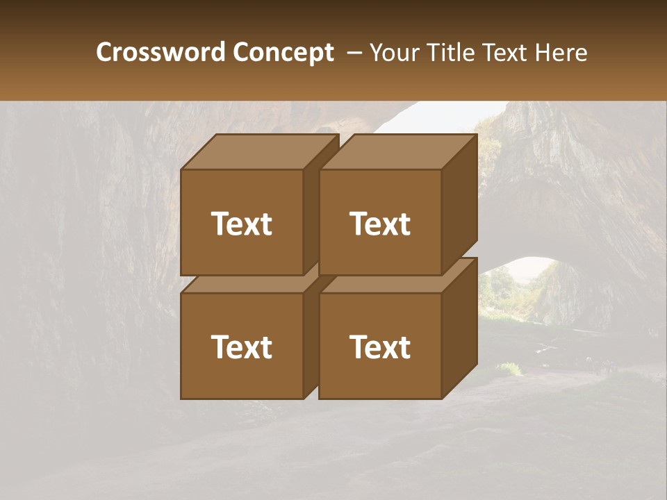 Cityscape High Town PowerPoint Template