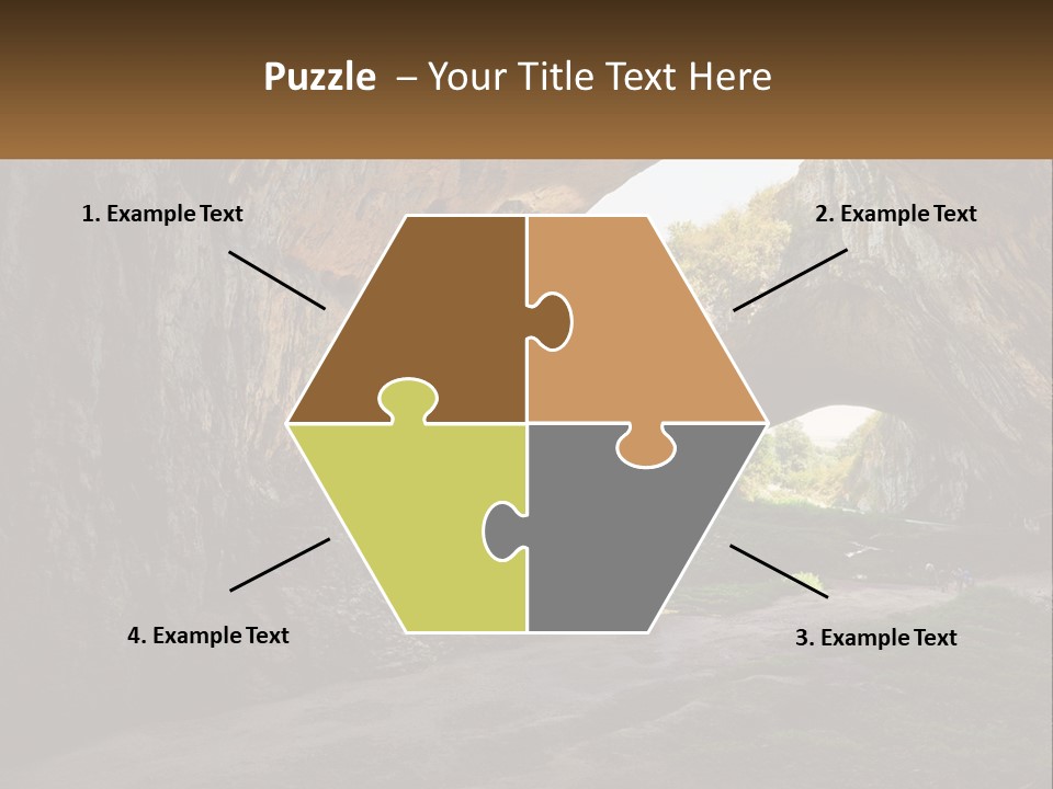 Cityscape High Town PowerPoint Template