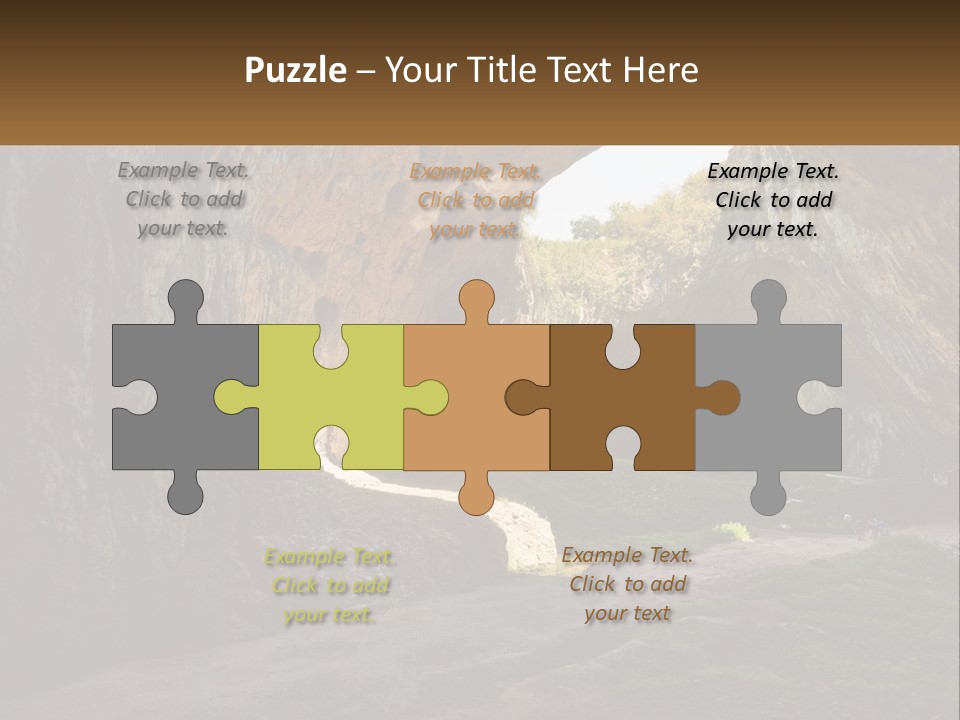 Cityscape High Town PowerPoint Template