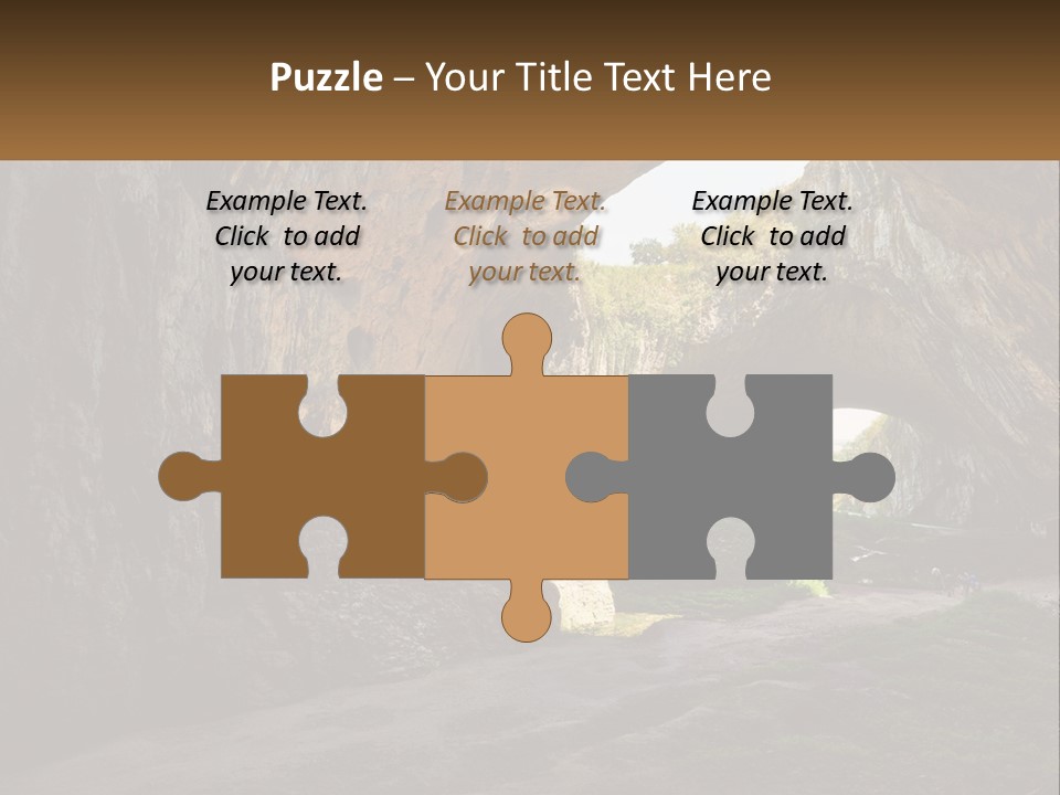 Cityscape High Town PowerPoint Template