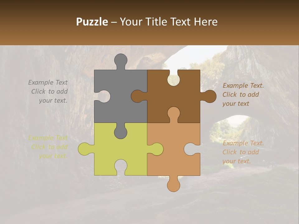 Cityscape High Town PowerPoint Template