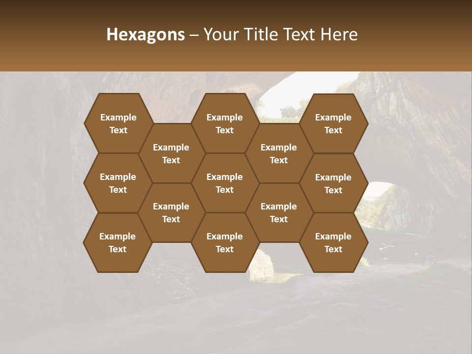 Cityscape High Town PowerPoint Template