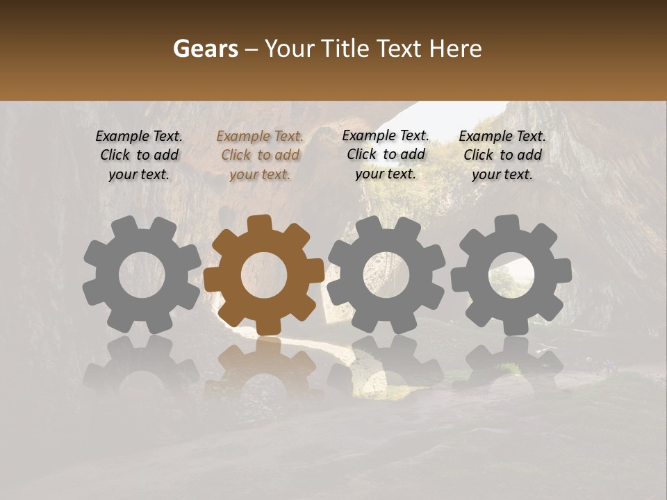 Cityscape High Town PowerPoint Template