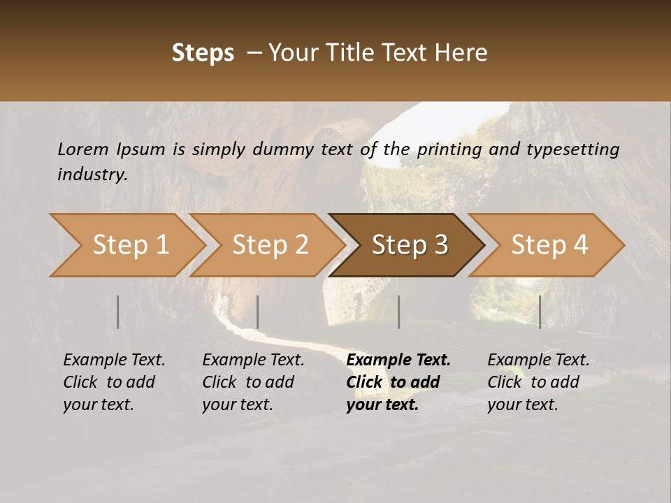Cityscape High Town PowerPoint Template