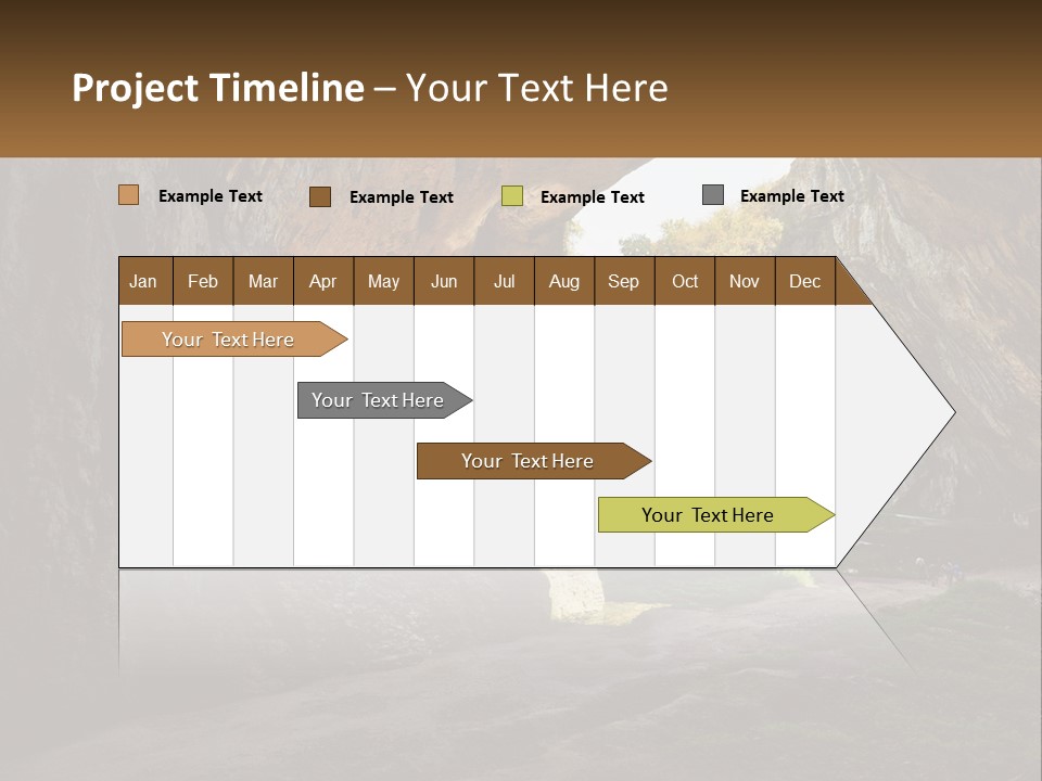 Cityscape High Town PowerPoint Template