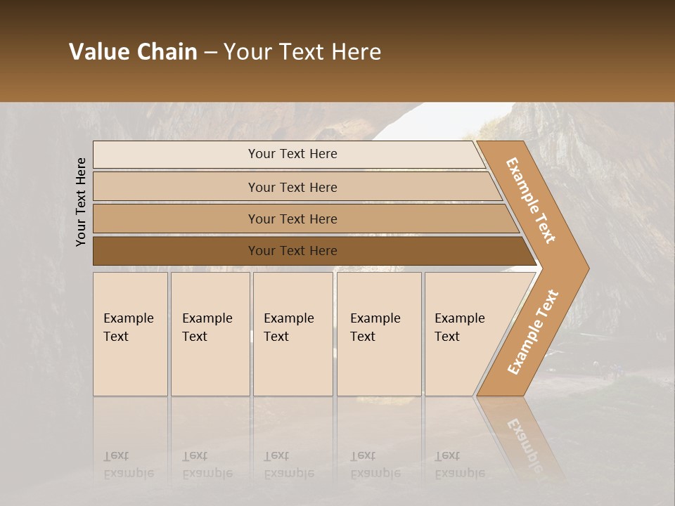 Cityscape High Town PowerPoint Template