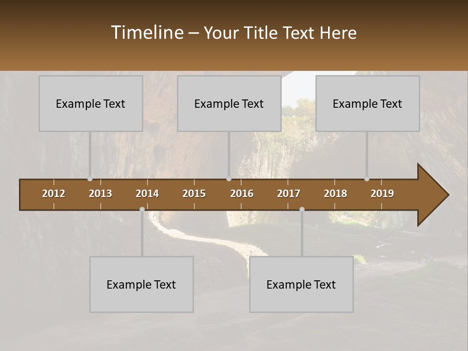 Cityscape High Town PowerPoint Template