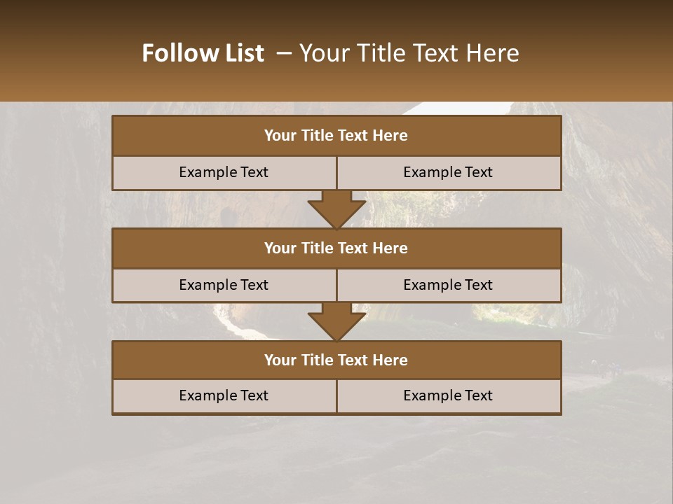 Cityscape High Town PowerPoint Template