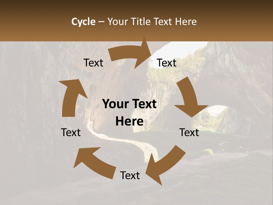 Cityscape High Town PowerPoint Template