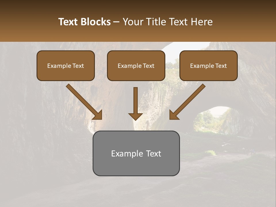 Cityscape High Town PowerPoint Template