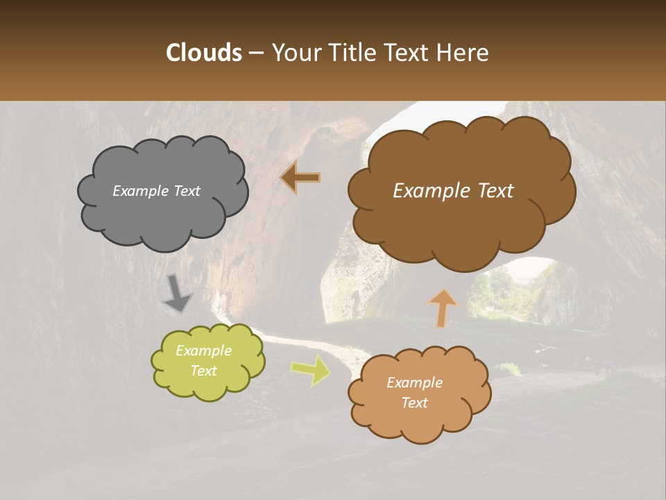 Cityscape High Town PowerPoint Template