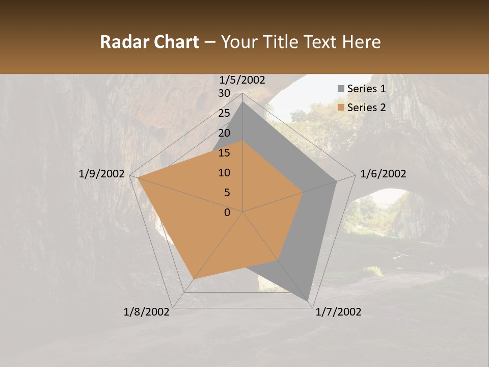 Cityscape High Town PowerPoint Template