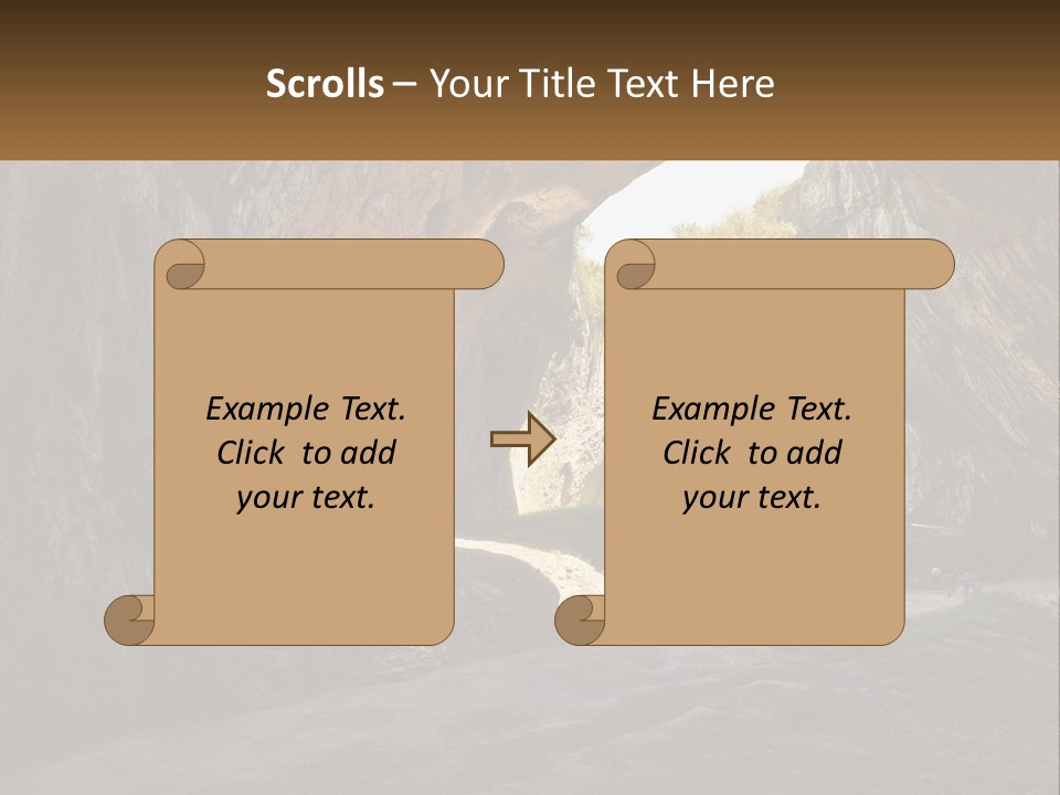 Cityscape High Town PowerPoint Template