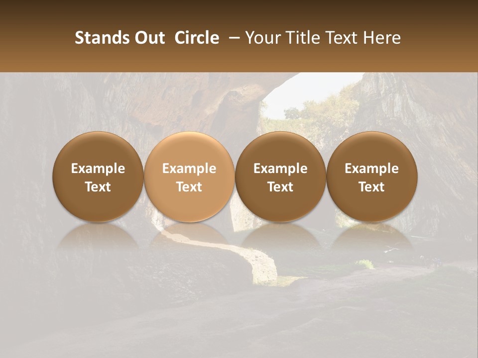 Cityscape High Town PowerPoint Template