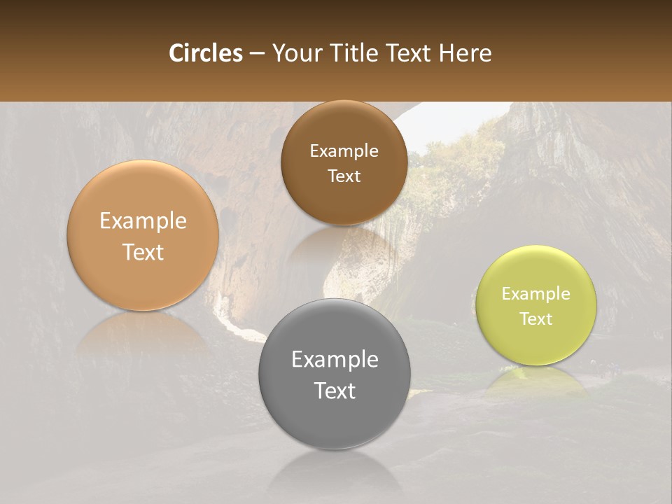 Cityscape High Town PowerPoint Template