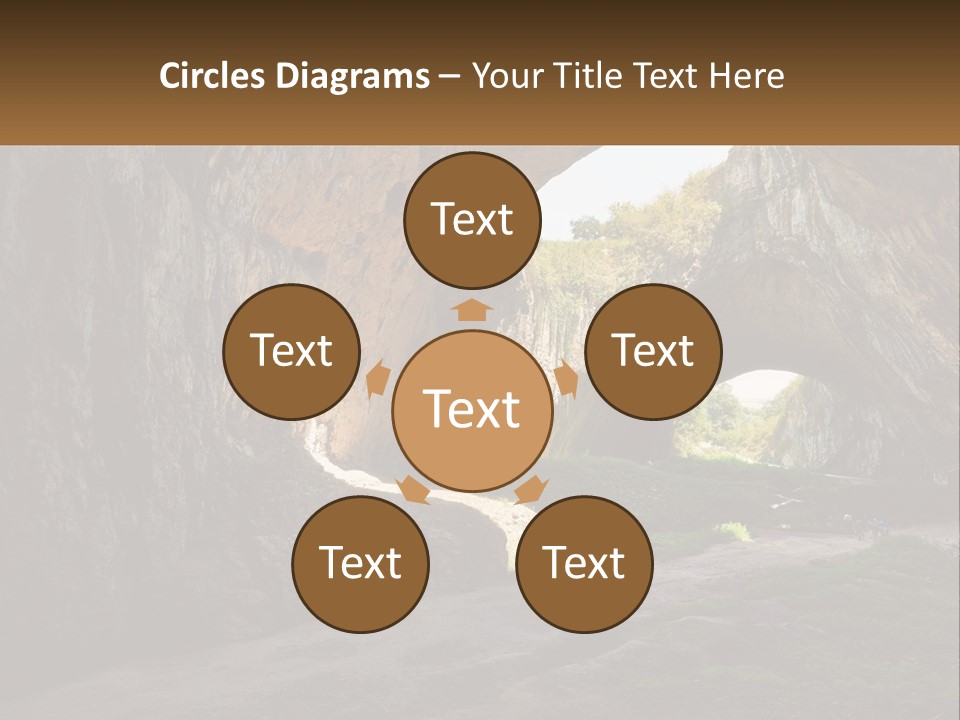 Cityscape High Town PowerPoint Template