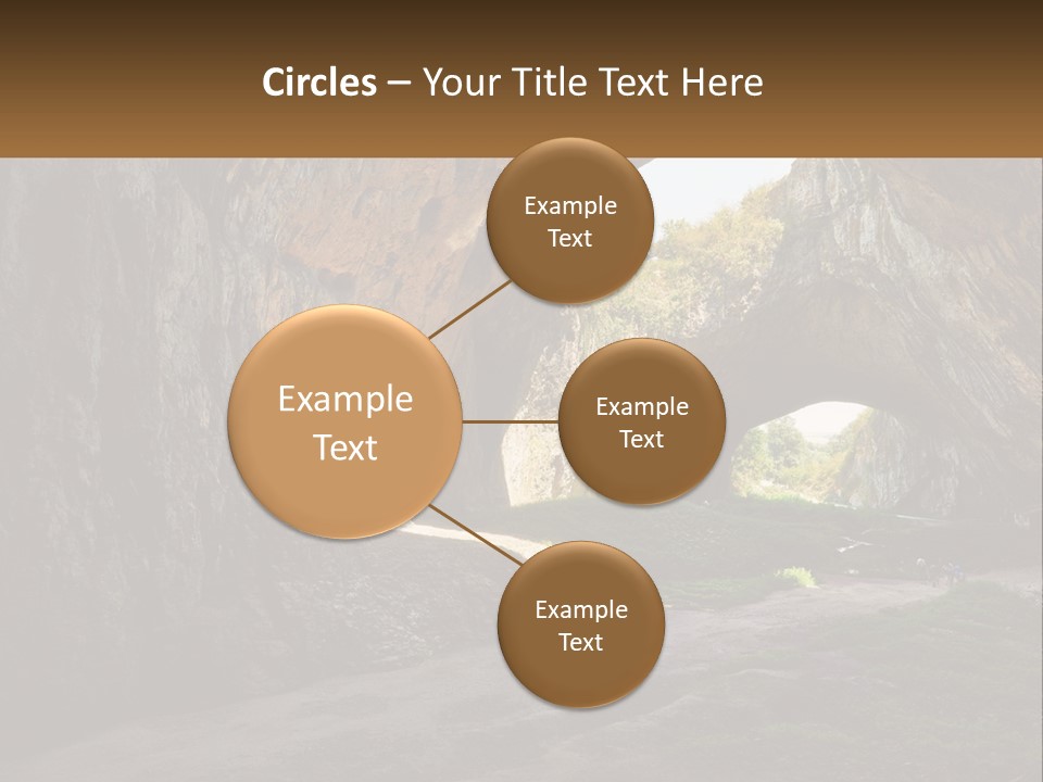 Cityscape High Town PowerPoint Template