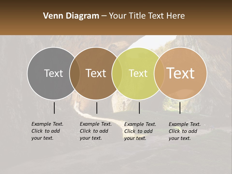 Cityscape High Town PowerPoint Template