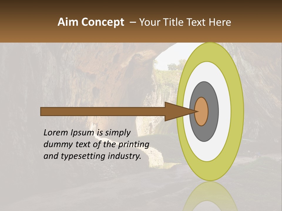 Cityscape High Town PowerPoint Template