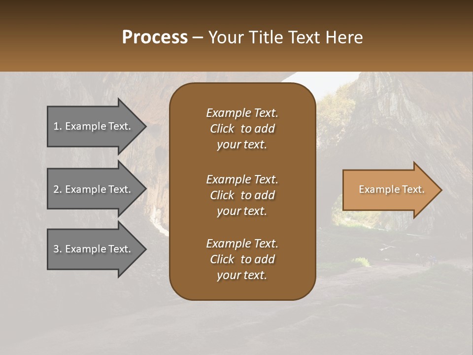 Cityscape High Town PowerPoint Template