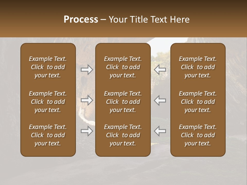 Cityscape High Town PowerPoint Template