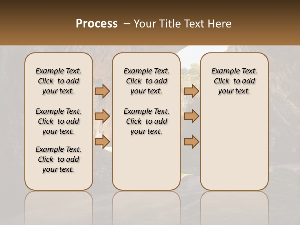 Cityscape High Town PowerPoint Template