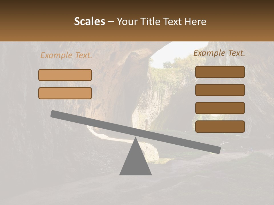 Cityscape High Town PowerPoint Template