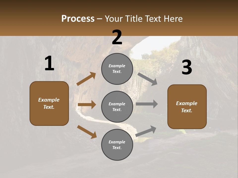 Cityscape High Town PowerPoint Template