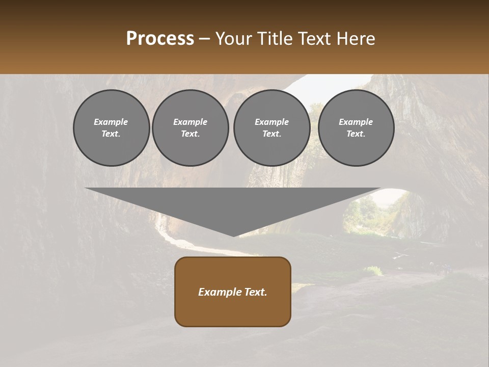 Cityscape High Town PowerPoint Template