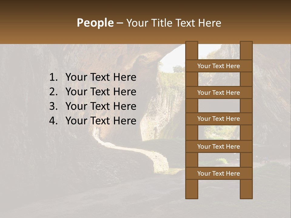 Cityscape High Town PowerPoint Template