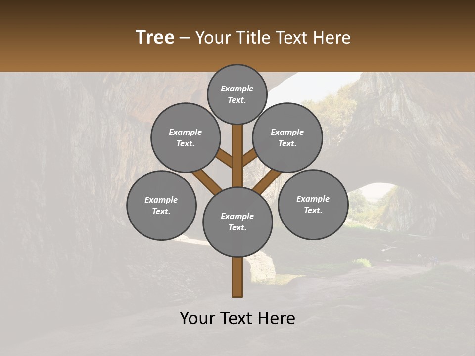 Cityscape High Town PowerPoint Template