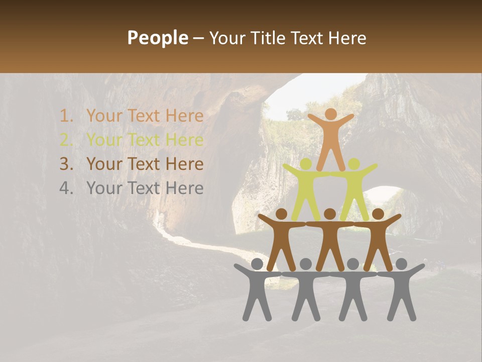 Cityscape High Town PowerPoint Template