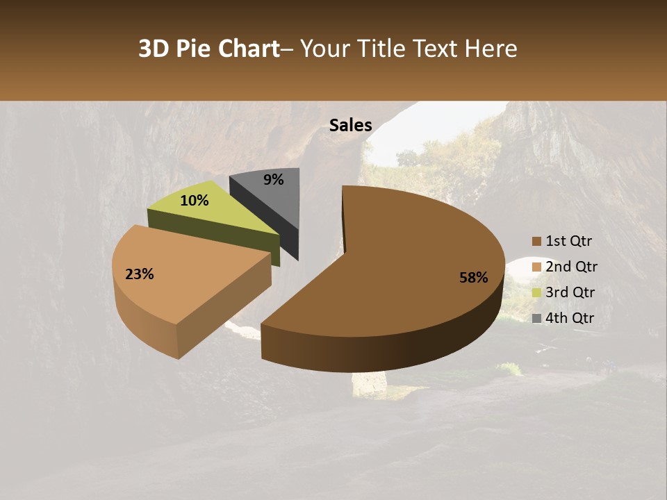 Cityscape High Town PowerPoint Template