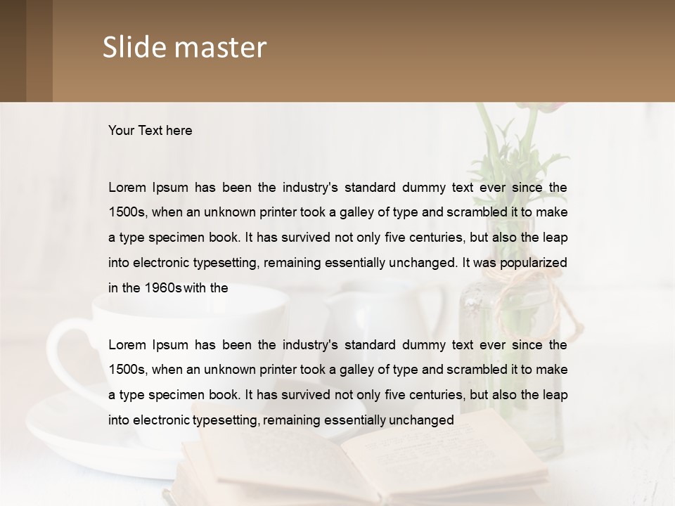 High Render Metropolis PowerPoint Template