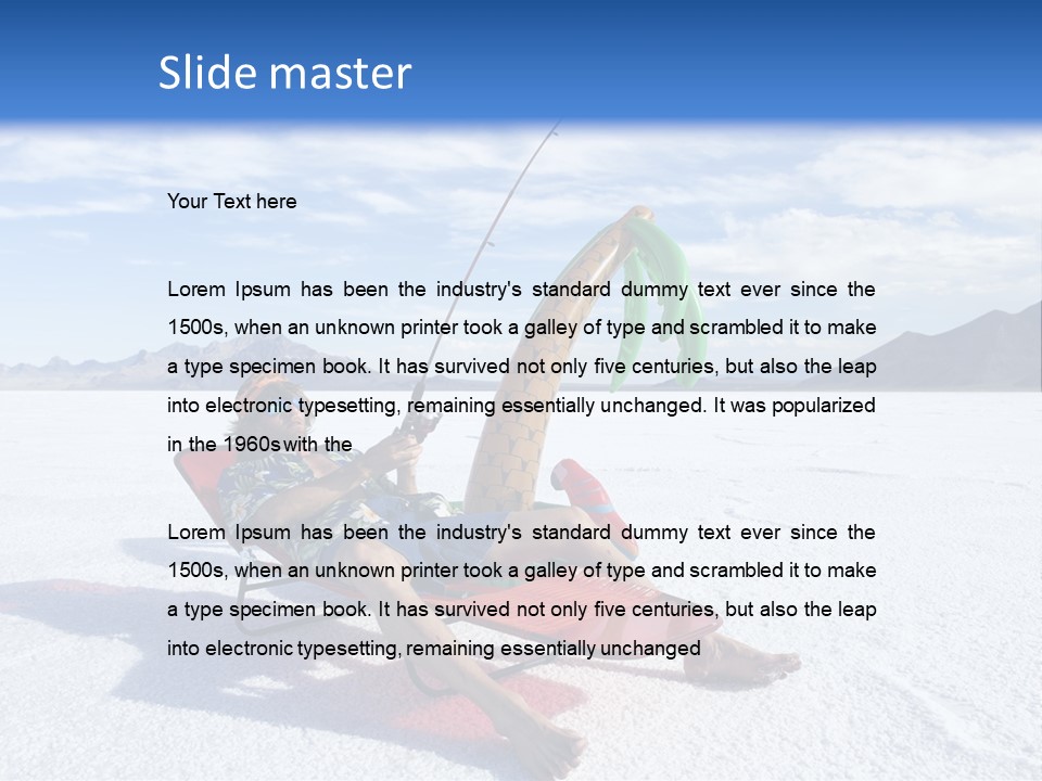 Cube View Architecture PowerPoint Template