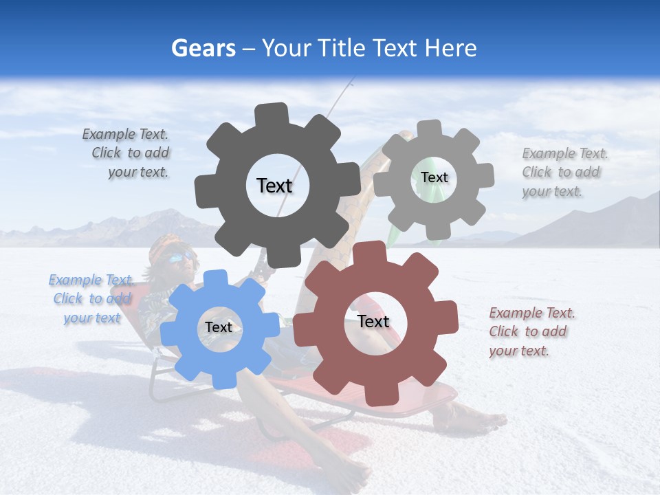 Cube View Architecture PowerPoint Template