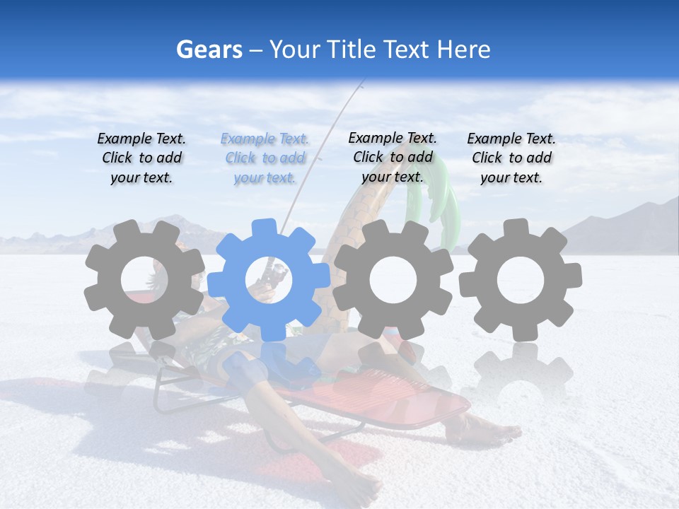 Cube View Architecture PowerPoint Template