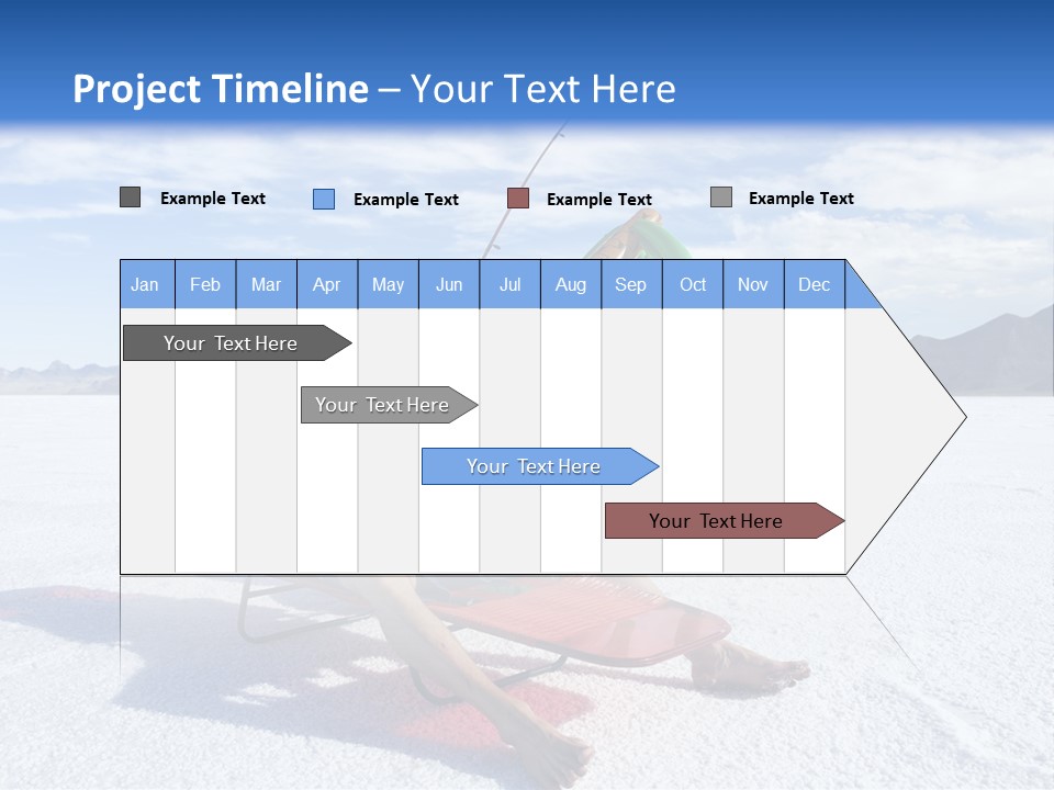 Cube View Architecture PowerPoint Template