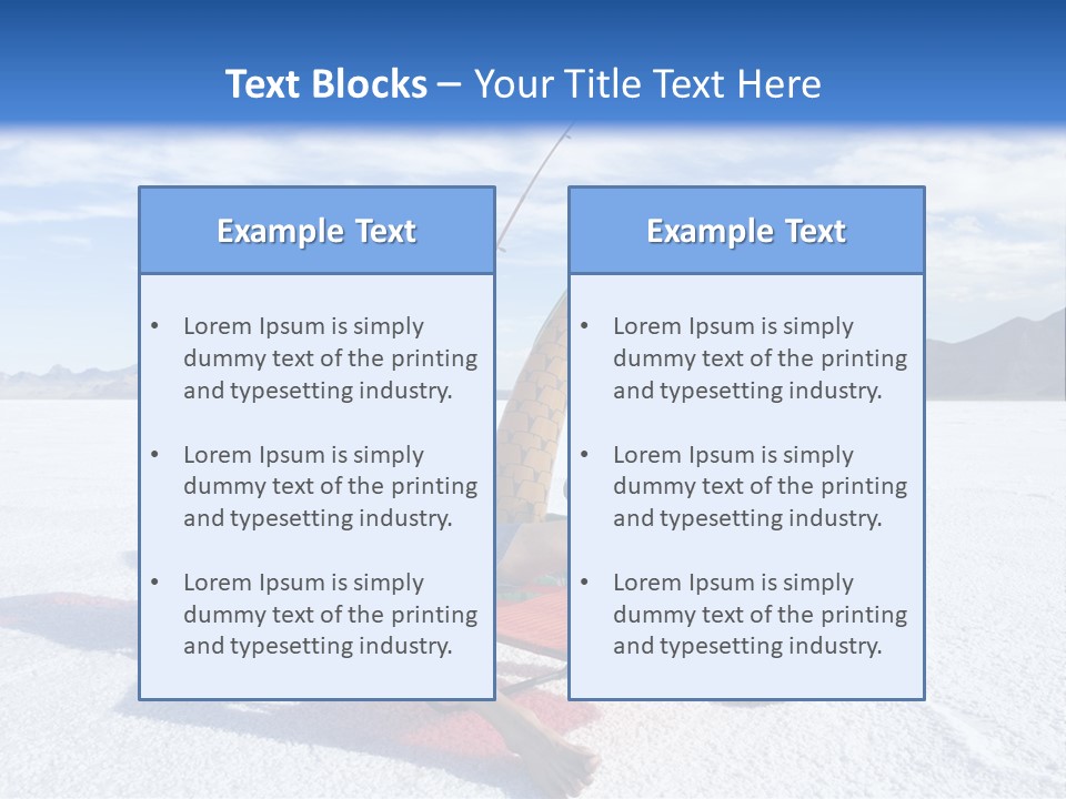 Cube View Architecture PowerPoint Template