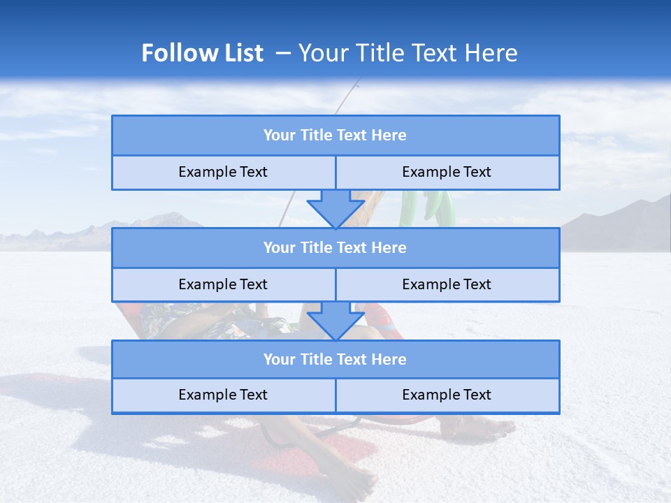 Cube View Architecture PowerPoint Template