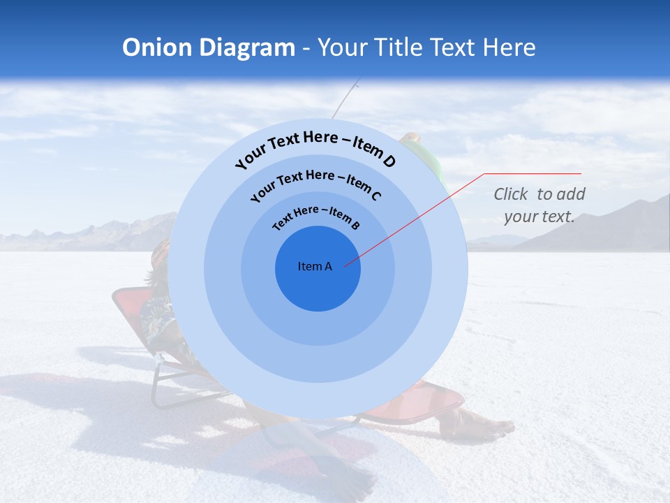 Cube View Architecture PowerPoint Template