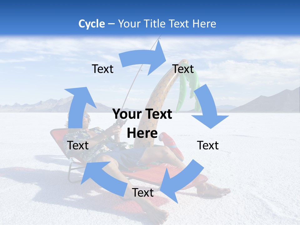 Cube View Architecture PowerPoint Template