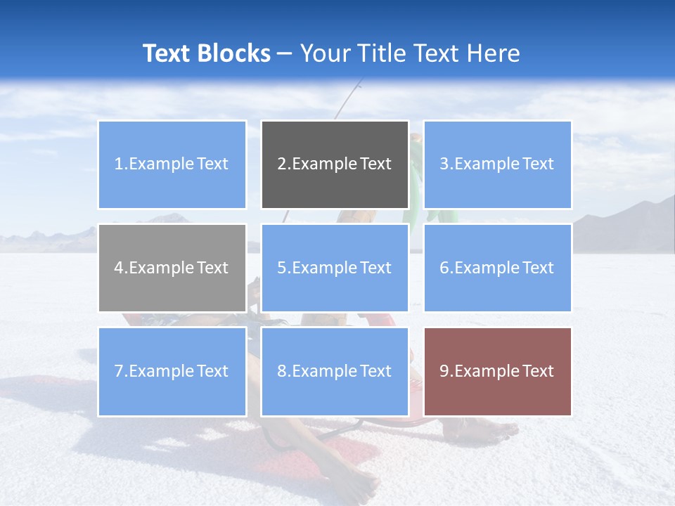 Cube View Architecture PowerPoint Template