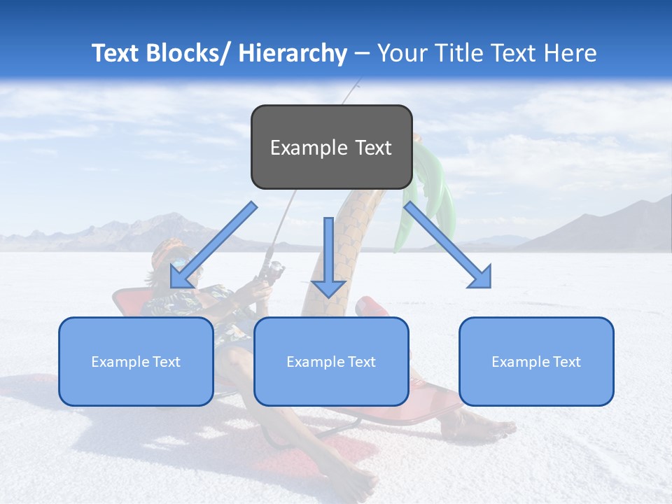 Cube View Architecture PowerPoint Template