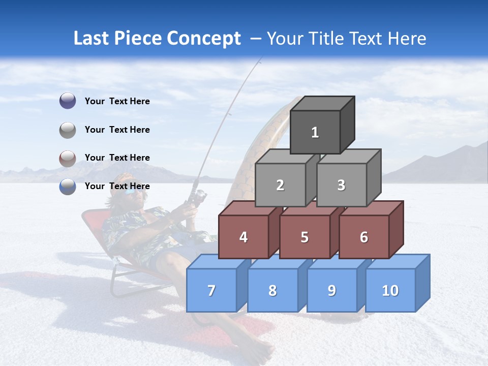 Cube View Architecture PowerPoint Template